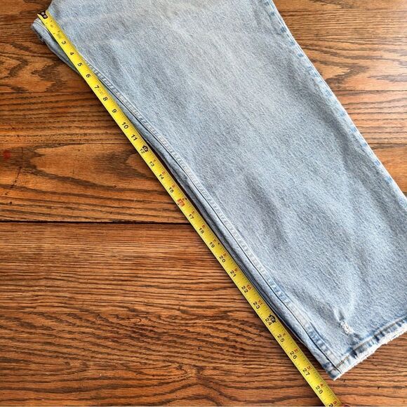 Abercrombie & Fitch 90s Straight Ultra High Rise Jeans Plus Size 37 / 24S NEW - Picture 5 of 10
